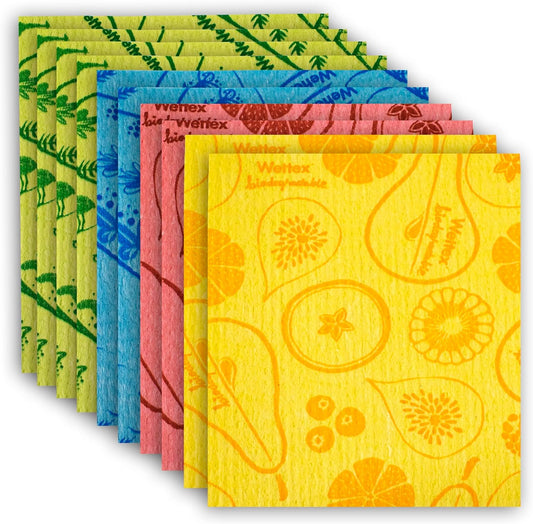 The Original 10 Pack Swedish Dishcloth for Kitchen